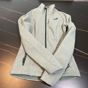 The North Face Apex Bionic jacket, color light heathered green, size XS EUC
